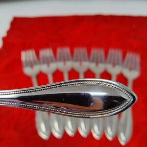 8X SF Arbor / AMERICAN HARMONY Salad Forks Oneida Stainless